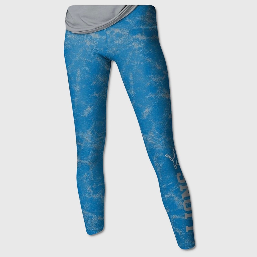 Detroit Lions FOCO / NFL Leggings‎ - NWT Womens Medium Multi - #47944-L3